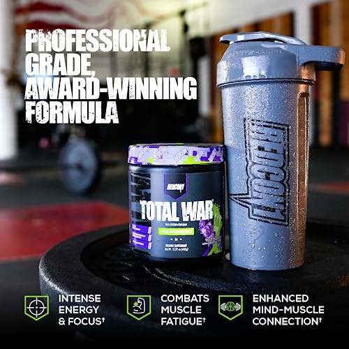 REDCON1 Total War Pre Workout Powder, Sour Gummy Bear - Fast Acting Caffeinated REDCON1 Au supplements