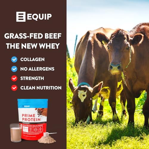Equip Foods Prime Protein - Grass Fed Beef Protein Powder Isolate - Paleo and Keto Equip Au supplements
