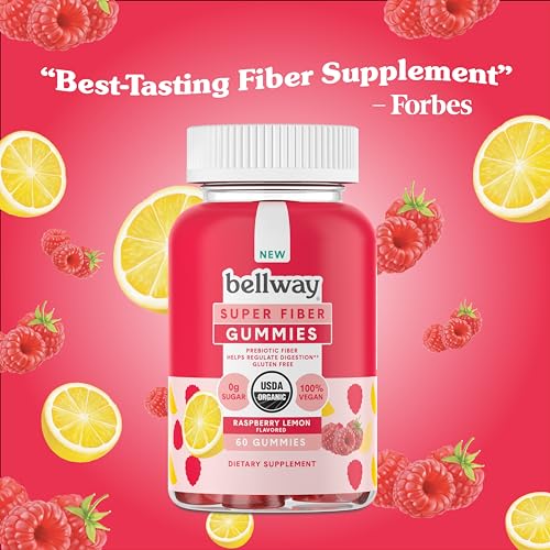 Bellway Super Fiber Gummies for Adults - Sugar Free Organic Fiber Supplement Bellway Au supplements