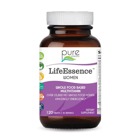 PURE ESSENCE LABS LifeEssence Women's Formula - World's Most Energetic Multiple - The Master Multiple - 120 Tablets PURE ESSENCE LABSAU supplements