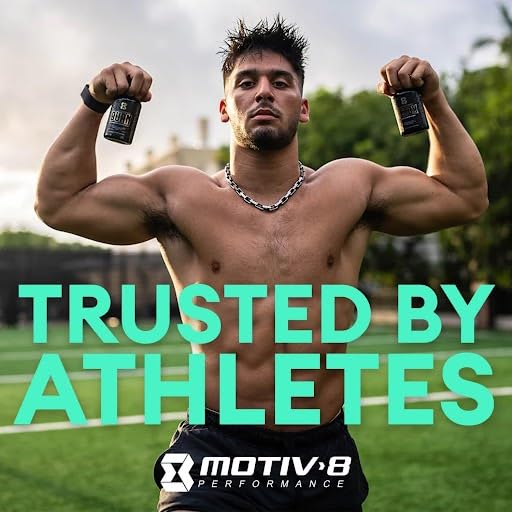 Motiv-8, Greens Superfruits & Veggie Superfood Powder Supplement, Antioxidant, Fiber, Sugar-Free, 30 Servings (Tangerine, 30 Servings) Motiv-8 Au supplements