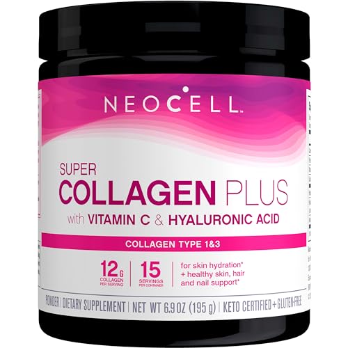 NeoCell Super Collagen Plus With Vitamin C and Hyaluronic Acid, For Skin Hydration NeoCell Au supplements