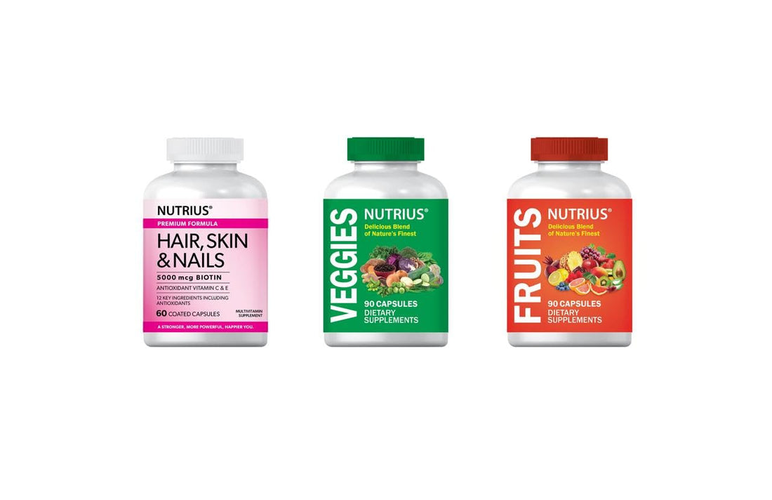 Nutrius Fruits Delicious Blend of Nature's Finest - 90 Capsules Dietary Supplements Nutrius Au supplements