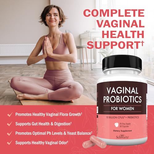 16in1 Vaginal Probiotics for Women (10 Powerful Strains + Organic Prebiotics) BioSchwartz Au supplements