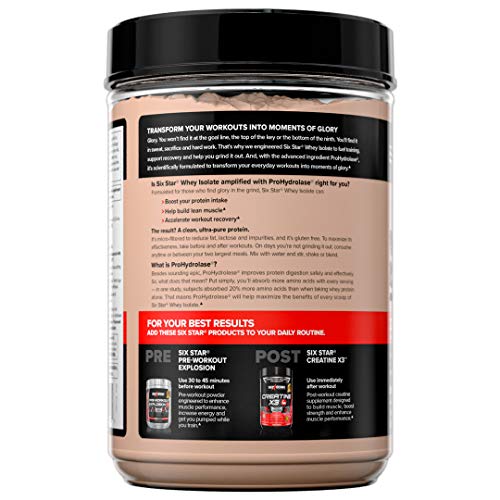 Whey Protein Isolate Six Star 100% Whey Isolate Protein Powder Whey Protein Powder Six Star Au supplements