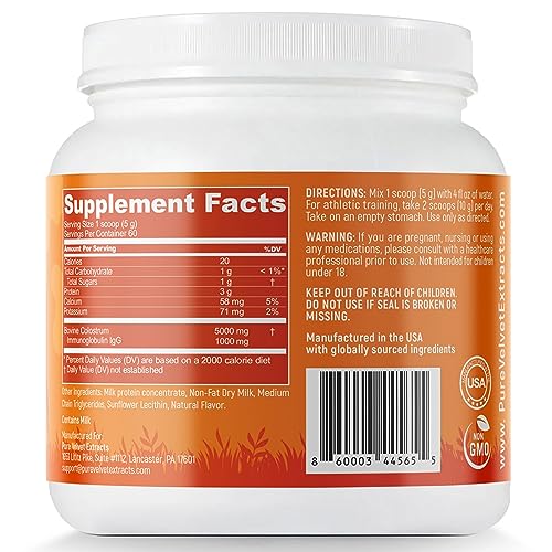 Pure Velvet Colostrum Powder for Gut Health, Bloating, Hair Growth, Immune Support Pure Velvet Au supplements