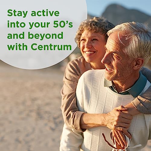 Centrum Silver Multivitamin for Adults 50 Plus, Multivitamin/Multimineral Supplement, Vitamin D3, B Vitamins, Gluten Free, Non-GMO Ingredients, Supports Memory and Cognition Centrum Au supplements