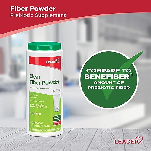 Leader Prebiotic Fiber Supplement Powder for Digestive Health, 100% Natural Daily Fiber Leader Au supplements