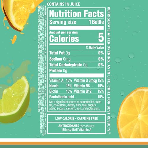 Sparkling Ice, Lemon Lime Sparkling Water, Zero Sugar Flavored Water, with Vitamins Sparkling ICE Au supplements