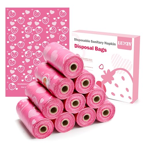 150Pcs Sanitary Napkin Disposal Bags, Luxiv Pink Disposable Sanitary Bag Personal Care Disposal Bags Luxiv Au supplements