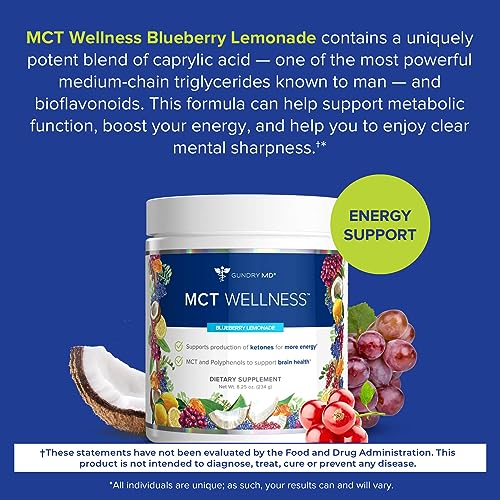 Gundry MD MCT Wellness Powder to Support Energy, Ketone Production and Brain Health Gundry MD Au supplements