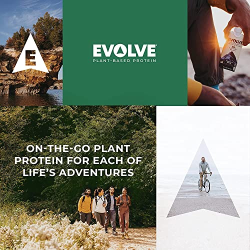 Evolve Plant Based Protein Shake, Café Mocha, 20g Vegan Protein, Dairy Free, No Artificial Evolve Au supplements