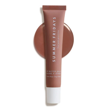 Summer Fridays Tinted Lip Butter Balm - Conditioning Vegan Lip Balm for Instant Moisture, Shine & Hydration - Sheer-Tinted, Soothing Skincare - Vanilla Beige (.5 Oz) Summer Fridays Au supplements