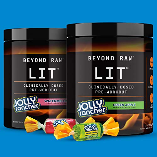 BEYOND RAW LIT | Clinically Dosed Pre-Workout Powder | Contains Caffeine, L-Citruline BEYOND RAW Au supplements