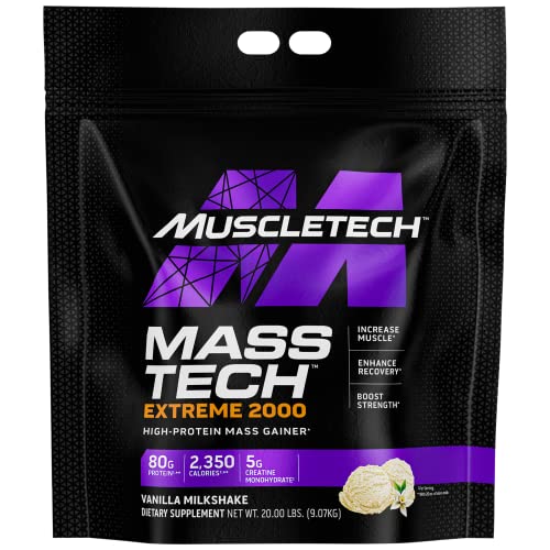 MuscleTech Mass Gainer Protein Powder, Mass-Tech Extreme 2000, Muscle Builder MuscleTech Au supplements