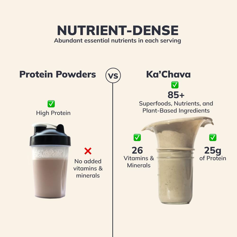 Ka’Chava All-In-One Nutrition Shake Blend, Vanilla, 85+ Superfoods, Nutrients & Plant Ka'Chava Au supplements