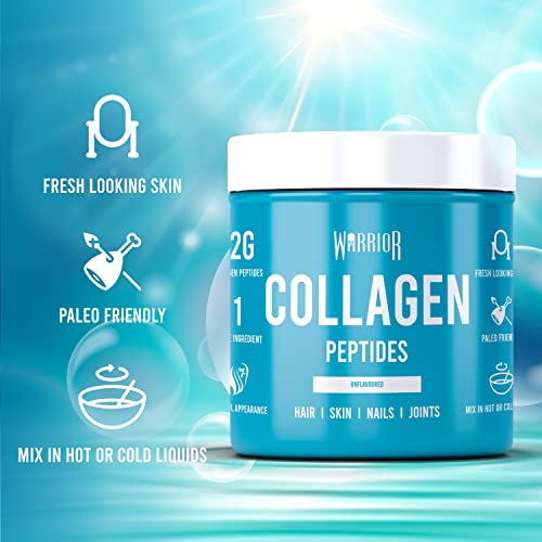 Warrior Collagen Peptides - Collagen Powder - 180g - Made from Premium Bovine Hydrolysed Collagen Warrior Au supplements