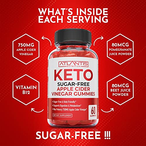 Sugar-Free Keto ACV Gummies for Weight Loss - Apple Cider Vinegar Keto ACV Gummies Atlantis Nutrition Au supplements