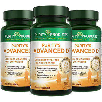 Dr. Cannell's Advanced D - Vitamin D Super Formula - Purity Products (3 Pack) - Packed Purity Products Au supplements
