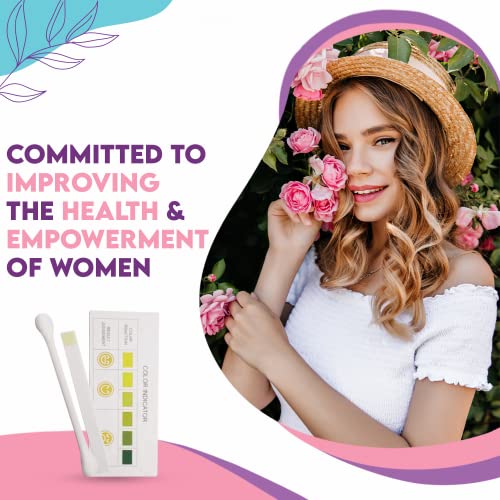 Ecoblossom Vaginal pH Test Strips for Women - Check pH Balance - Monitor Bacterial Vaginosis EcoBlossom Au supplements