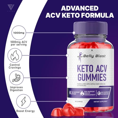 (3 Pack) Belly Blast Keto ACV Gummies, Belly Blast Keto + ACV Gummies Advanced Weight Fyvus Au supplements
