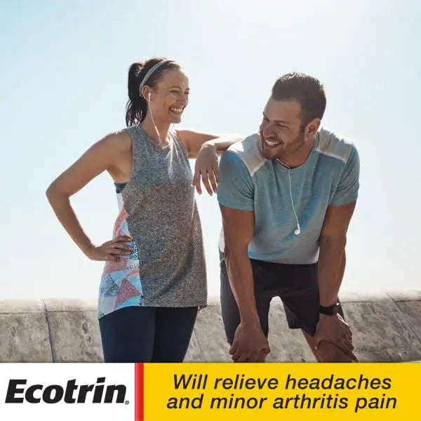 Ecotrin Regular Strength Safety Coated Aspirin | Arthritis Pain | 300 Tablets (2 Pack) Ecotrin Au supplements