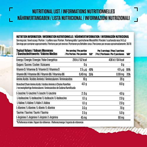 BSN Nutrition Amino X Supplement with Vitamin D, Vitamin B6 and Amino Acids, Green BSN Au supplements