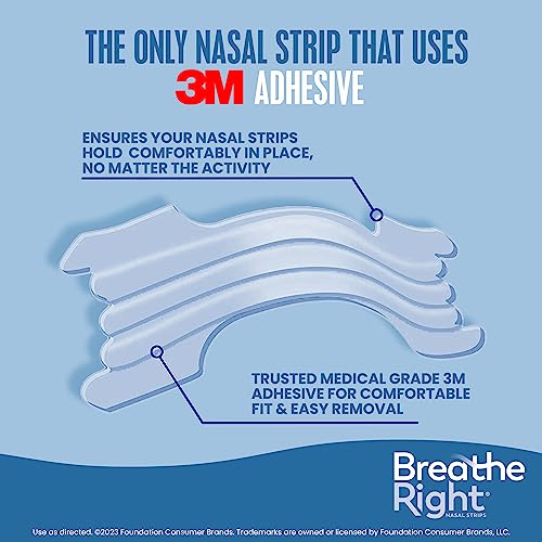 Breathe Right Nasal Strips | Extra Strength | Clear | For Sensitive Skin Breathe Right Au supplements