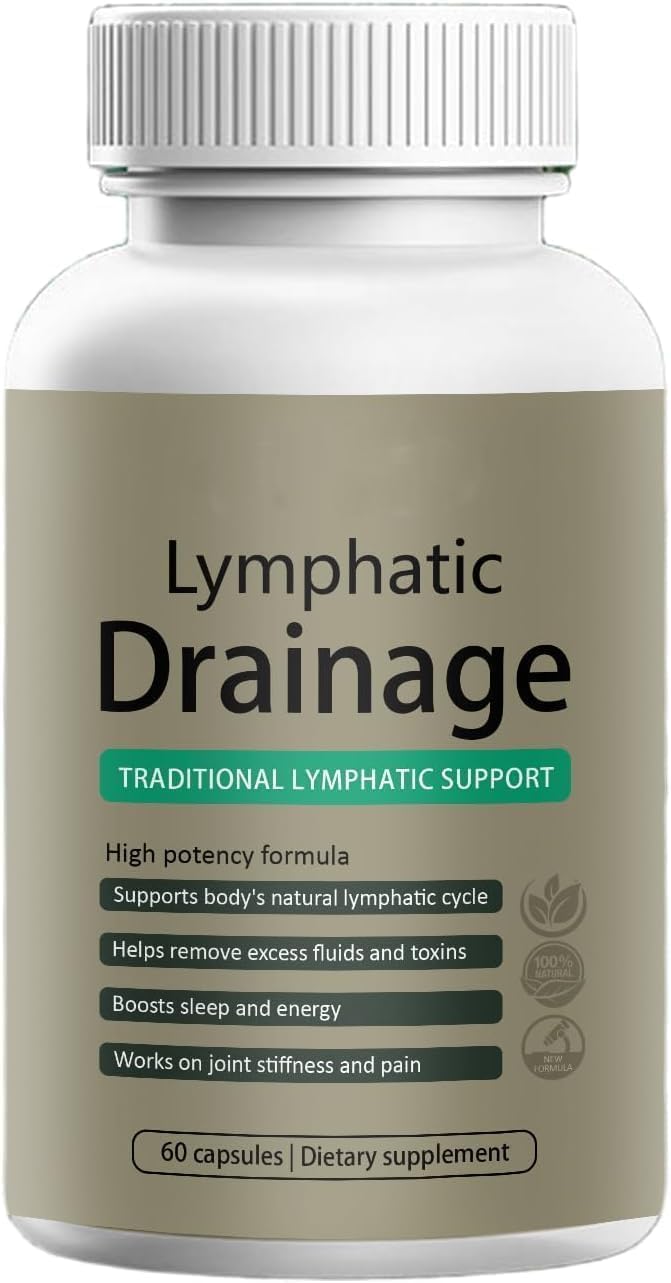 MOKA Lymphatic Drainage Capsules, New Maximum Potency Formula with Dandelion Extract, Cleavers Extract - Supports Cellulite Reduction 60 Capsules.xx MOKA Au supplements