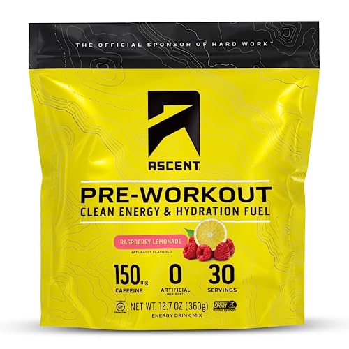 Ascent Pre Workout Powder - Preworkout for Men & Women with No Artificial Ingredients Ascent Au supplements