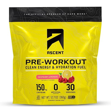 Ascent Pre Workout Powder - Preworkout for Men & Women with No Artificial Ingredients Ascent Au supplements