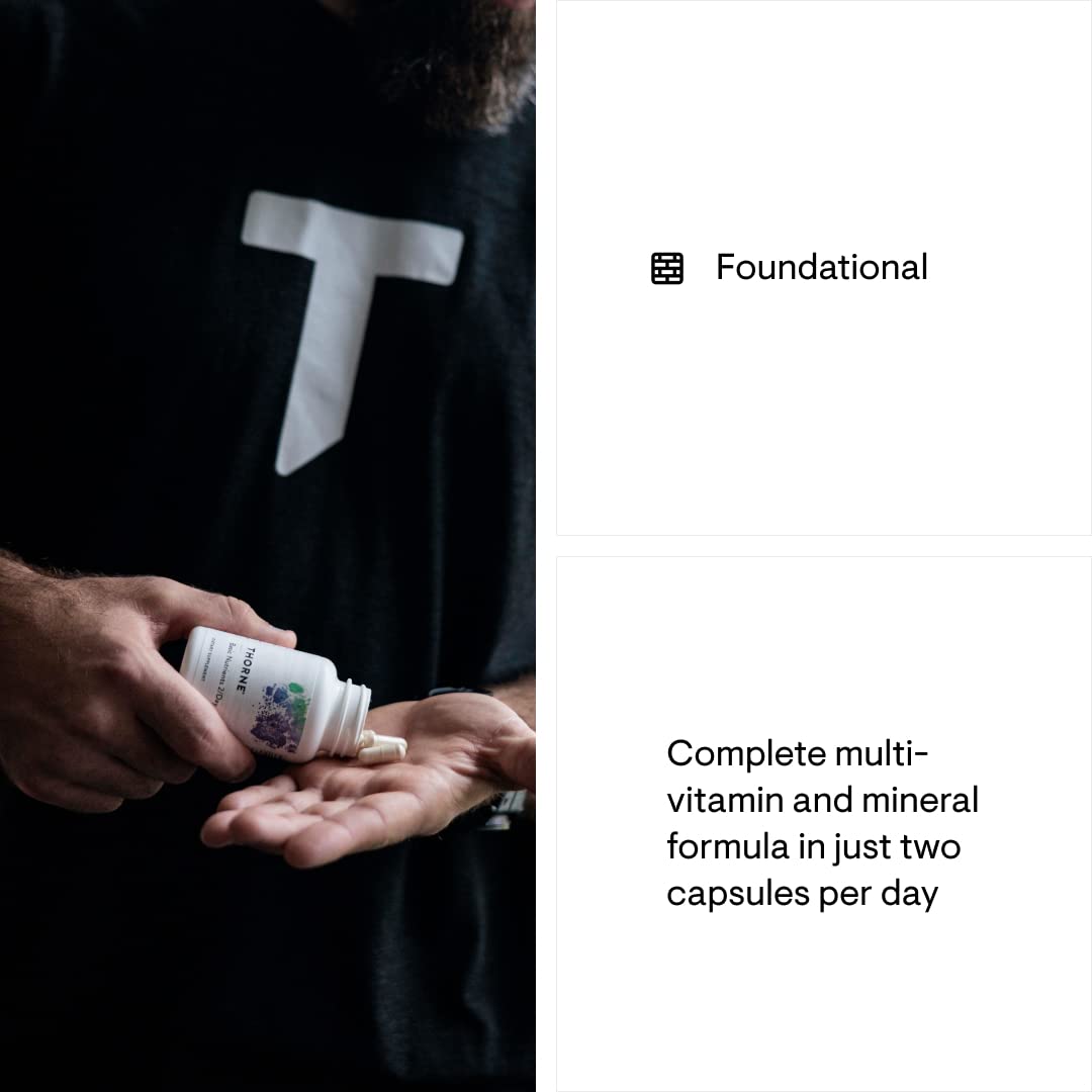 THORNE Basic Nutrients 2/Day - Comprehensive Daily Multivitamin with Optimal Bioavailab THORNE Au supplements