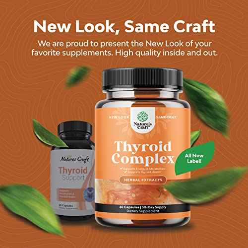 Pure Thyroid Support Supplement for Women - Thyroid Support for Weight Loss Mood Natures Craft Au supplements