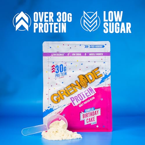 Grenade Protein Powder, Whey Protein Blend with 30g Protein per Serving, High Protein, Low Sugar Grenade Au supplements