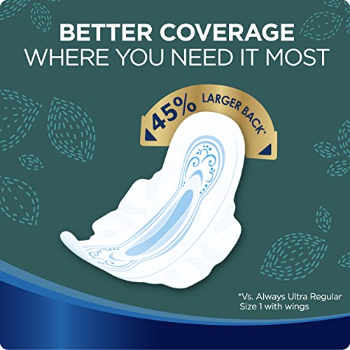 Always Ultra Thin Size 4 Overnight Pads With Wings Unscented, 14 Count (3700030165) Always Au supplements
