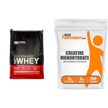 Optimum Nutrition Gold Standard 100% Whey Protein Powder, Delicious Strawberry Optimum Nutrition Au supplements