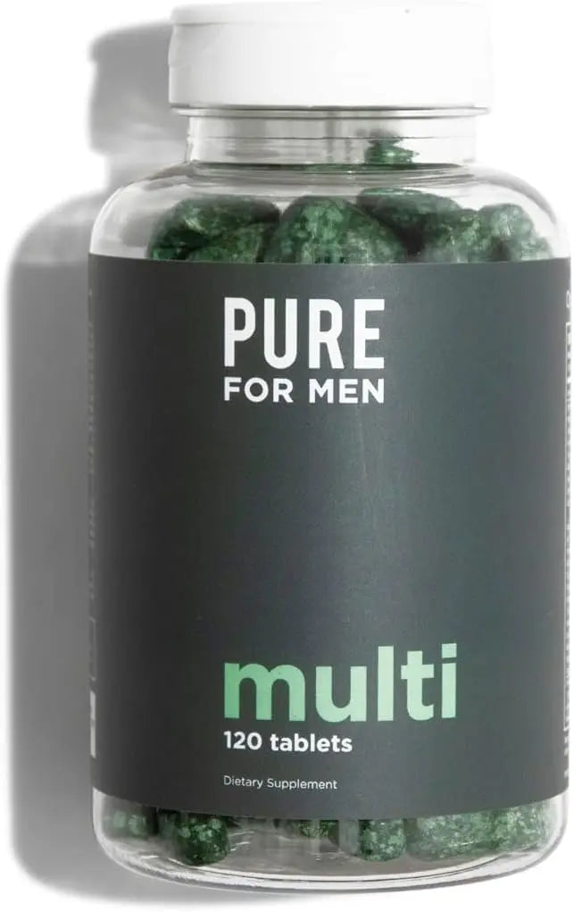 Pure for Men Original Stay Ready Fiber Supplement (120 Capsules) + Vegan Multivitamin (120 Capsules) Pure for Men Au supplements