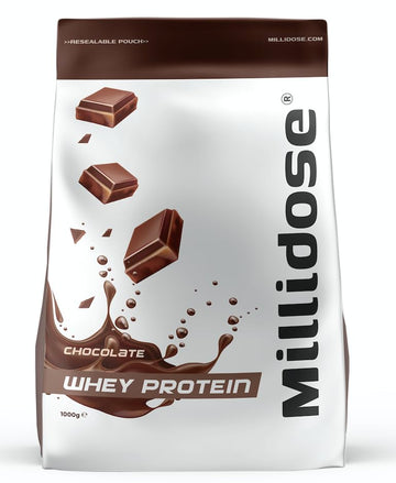 Millidose Chocolate Whey Protein Powder - 1kg of High-Protein Blend with 36g per Serving Generic Au supplements