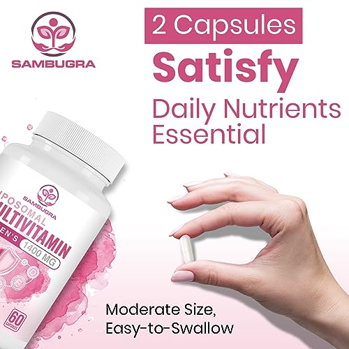 Liposomal Multivitamin for Women 1400MG - Womens Daily Multi Vitamins Supplements Sambugra Au supplements