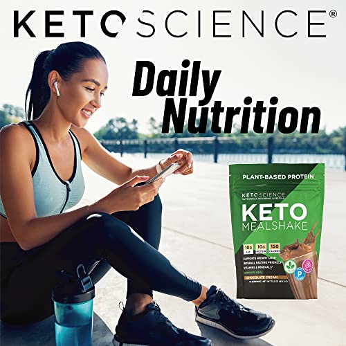 Keto Science Plant Based Protein, Keto Meal Shake, Supports Weight Management Keto Science Au supplements