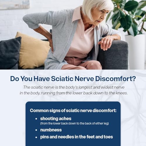 SciatiEase Sciatic Nerve Health Support - Sciatic Nerve Supplement with Pea, Vitamin B SciatiEase Au supplements