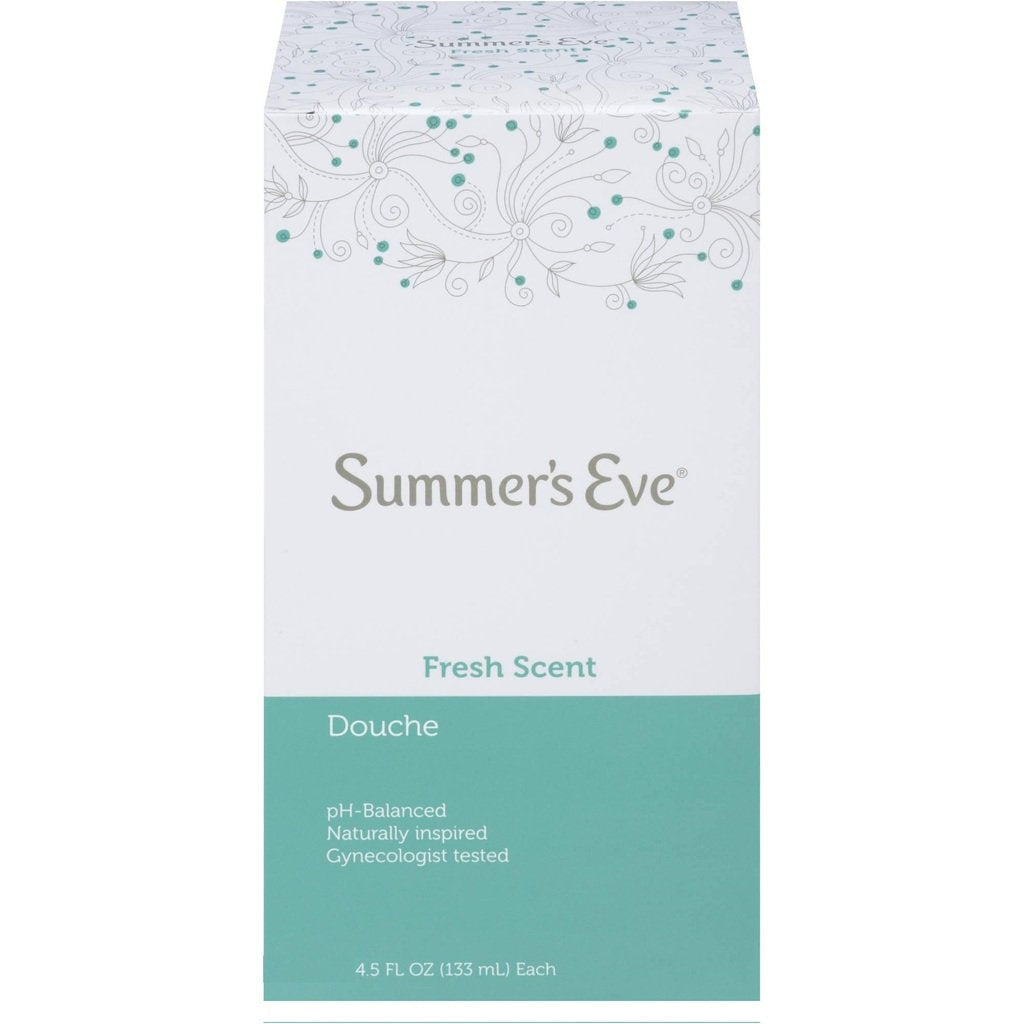(Pack of 4 Bottles) Summer's Eve Fresh Scent Douche Vinegar & Water, Feminine Wash, 4.5oz Bottles Summer's Eve Au supplements