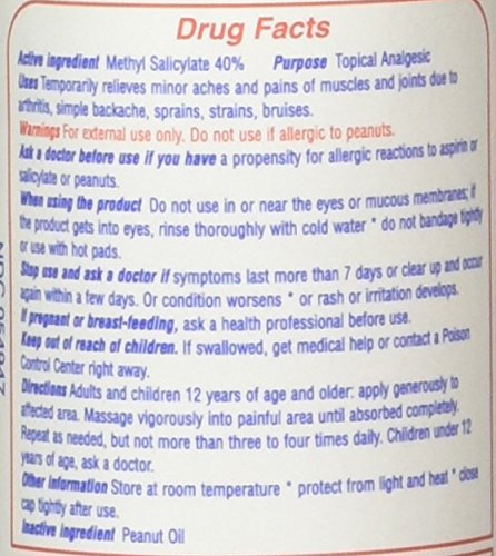 Ringmaster Rubbing Oil – 4 oz Massage Oil for Pain Relief and Muscle Recovery – Warming, Fast Absorbing, Non-Greasy Formula for Sore Muscles and Joint Comfort Ringmaster Rubbing Oil Au supplements