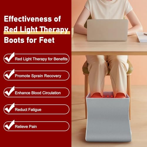 Red Light Therapy for Foot - Red Light Therapy Wrap, Near Infrared Red Light Therapy Device icerattletra Au supplements
