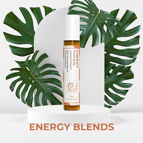 Benatu Energy Essential Oil Roll On Blend (with Clove, Lemon, Grapefruit Oil)- Travel Size Relaxing Roller benatu Au supplements