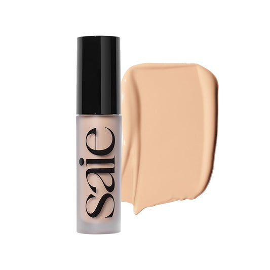 Saie Slip Tint Radiant Cream Concealer & All-Over Face Makeup - Concealer for Dark Circles, Redness & Blemishes - Lightweight Makeup Made with Hydrating Hyaluronic Acid - Shade 5 (0.17 oz) SaieAu supplements