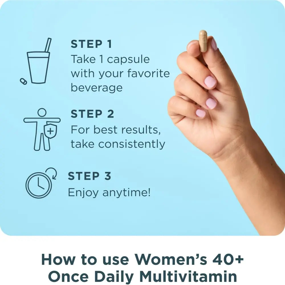 Ancient Nutrition Multivitamin for Women, Ancient Multi Women's 40+ Once Daily Vitamin Supplement, Vitamin B, Vitamin C and Vitamin K2 Ancient Nutrition Au supplements