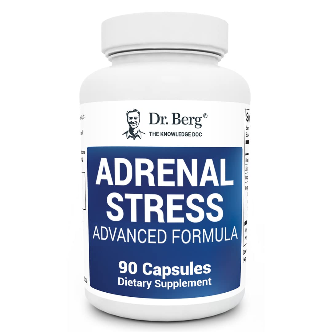 Dr. Berg’s Adrenal Stress Advanced Formula - Adrenal Support Supplements for Stress Dr. Berg Nutritionals Au supplements