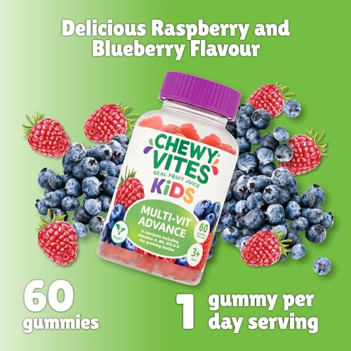 Chewy Vites Kids Multivitamin Advance 60 Gummy Vitamins | 11 Essential Nutrients CHEWY VITES Au supplements