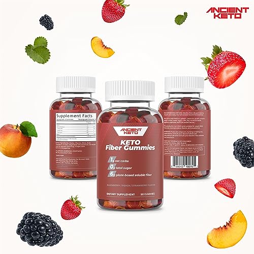 Sugar Free Keto Fiber Gummies for Adults | Keto Vitamin Supplement Ancient Keto Au supplements